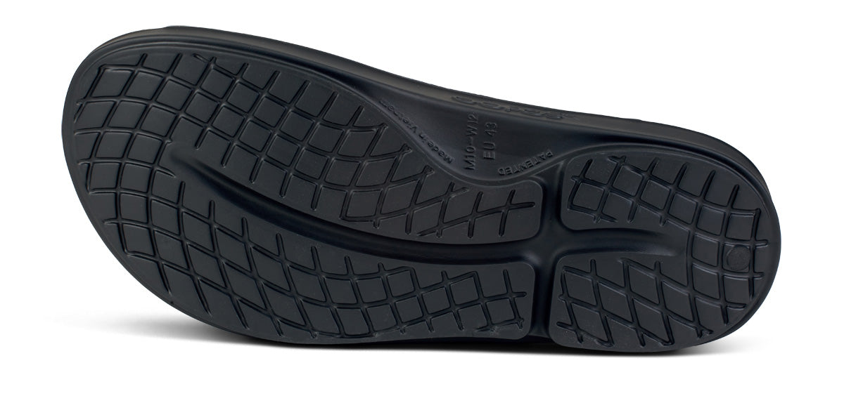 FJ X OOFOS Men's OOahh Sport Slide Sandal - Black - Image 10
